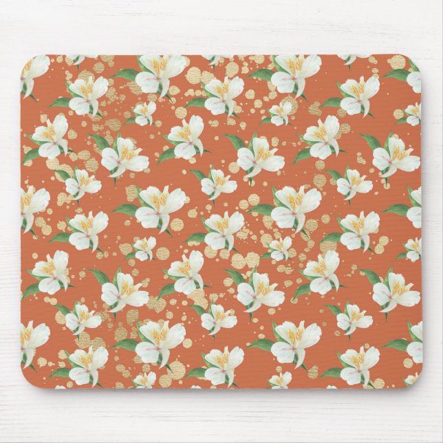 Orange Chicken Recipe Mouse Pad (Front)