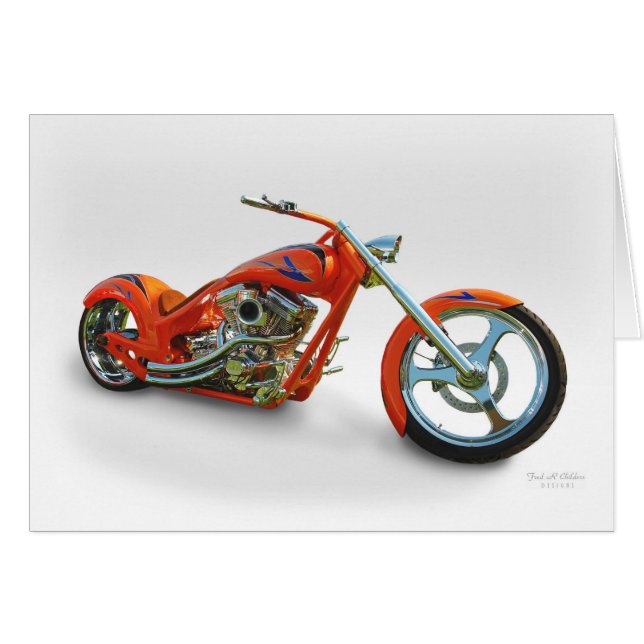 Orange  Chopper (Front Horizontal)