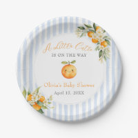 Orange Citrus Little Cutie Baby Shower