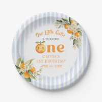 Orange Citrus Little Cutie Birthday