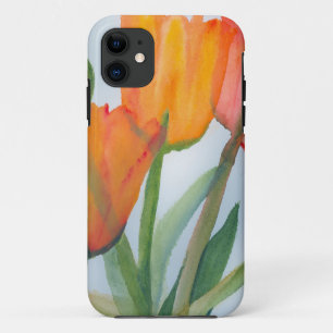 Orange Citrus Tulips Case-Mate iPhone Case