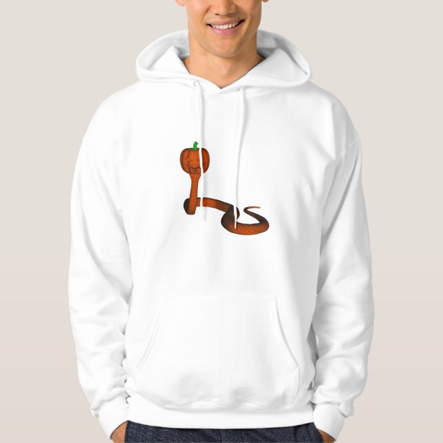 Orange Cobra Hoodie (Front)