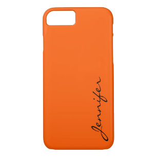 Orange color background Case-Mate iPhone case