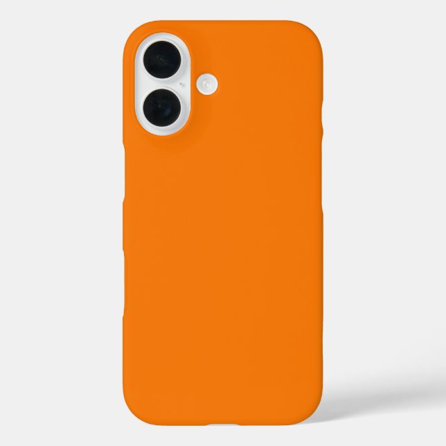 Orange Color Case-Mate iPhone Case (Back)