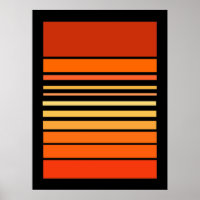 Orange Color Lines Palette 