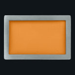 Orange Colour Customised Designer Rectangular Belt Buckle<br><div class="desc">Orange Colour Customised Designer</div>