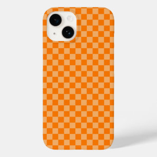 Orange Combination Chequerboard by STaylor Case-Mate iPhone 14 Case