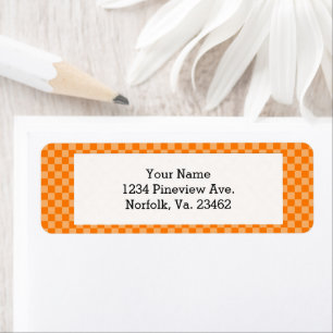 Orange Combination Classic Chequerboard STaylor