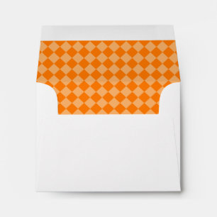 Orange Combination Diamond Pattern by STaylor Envelopes