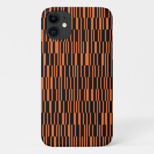 Orange, cool, trendy, modern geometric graphic art Case-Mate iPhone case