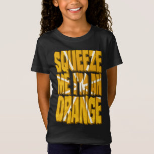 Orange Costume Funny Halloween Citrus Fruit Slice T-Shirt