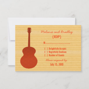 Orange Country Guitar Response Card
