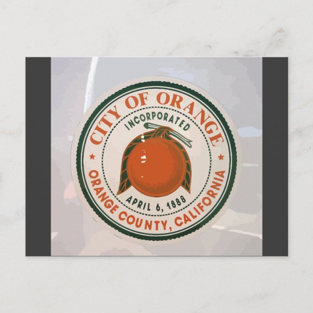 orange county, ca, USA Postcard (Front)