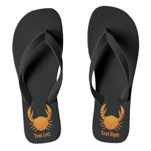Orange Crab Jandals