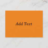 Orange Create Your Own Add Text Custom