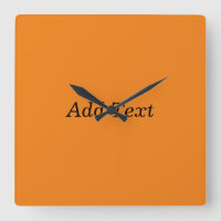 Orange Create Your Own Add Text Custom