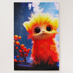 Orange Creature Jigsaw Puzzle