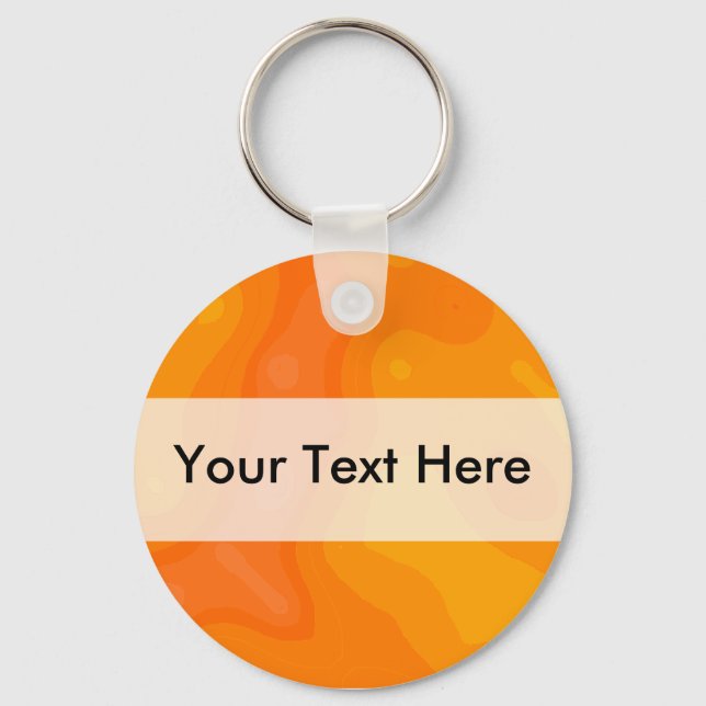 Orange Creme Key Ring (Front)