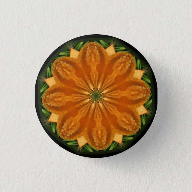 Orange Crush Button (Front)