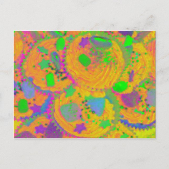 Orange Cupcakes postcard (Front)