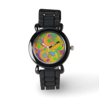 Orange Cupcakes print watch