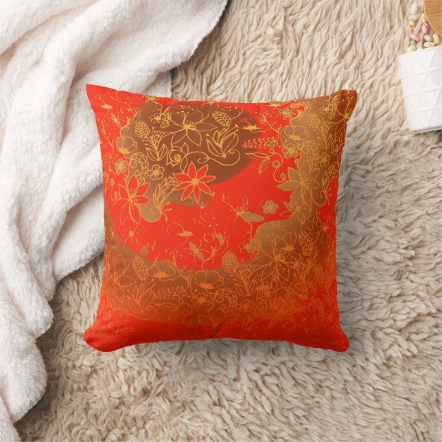orange cushion (Blanket)