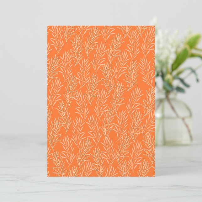 Orange Cuttings Nature Invitation (Creator Uploaded)