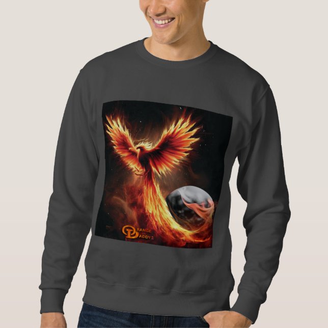 Orange Daddy + Phoenix Rising Sweatshirt (Front)