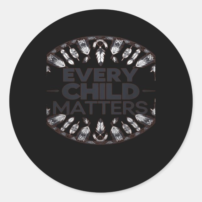 Orange Day - Every Child S - September 30th Classic Round Sticker (Front)