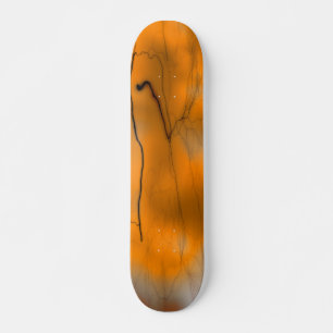 Orange Deck Skateboard
