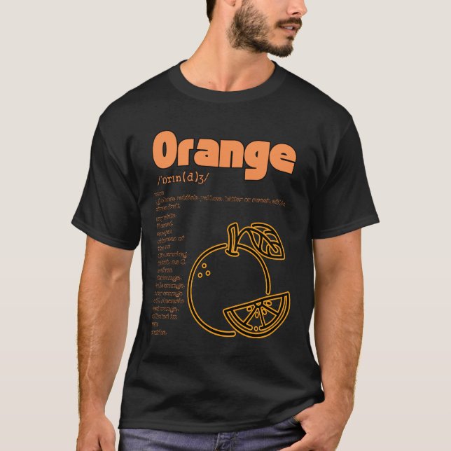 Orange.Define T-Shirt (Front)