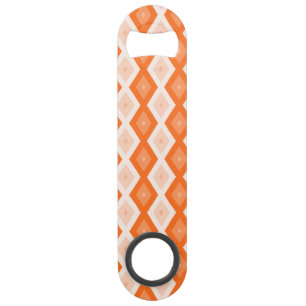 Orange diamond pattern