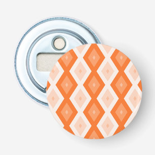 Orange diamond pattern bottle opener