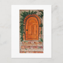 Orange door