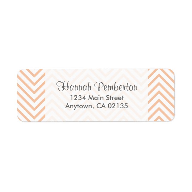 Orange Dots Chevron (Front)