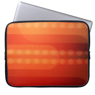 Orange dots on a distinctive electronics bag