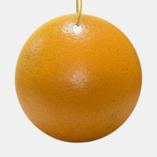 "orange" DOUBLE SIDED ornament