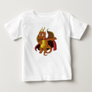 Orange dragon cartoon  Baby T-Shirt