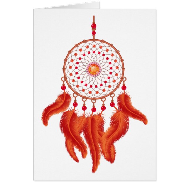 Orange Dream Catcher (Front)