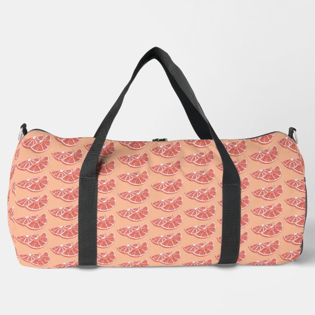 Orange Duffle Bag (Front)