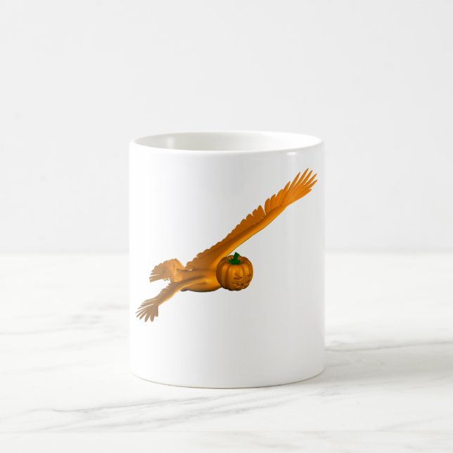 Orange Eagle Coffee Mug (Center)
