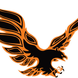 Orange eagle T-Shirt