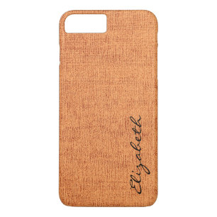 Orange Elegant Canvas Look Case-Mate iPhone Case