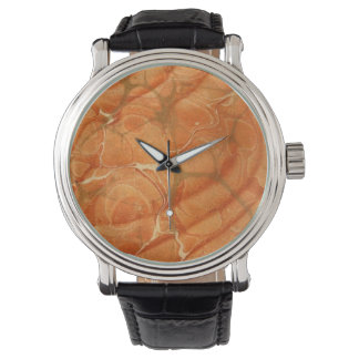 Orange Face Watch