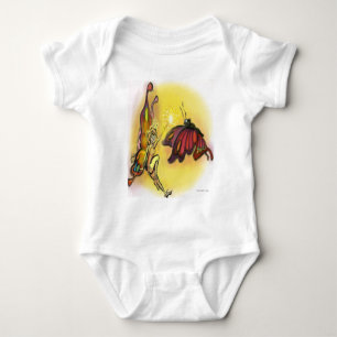 Orange Faerie Baby Bodysuit