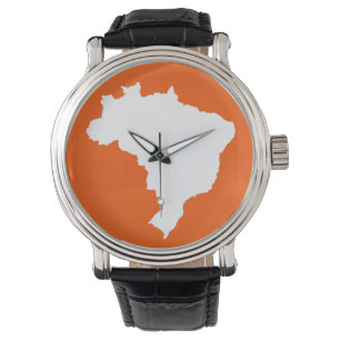 Orange Festive Brazil Watch