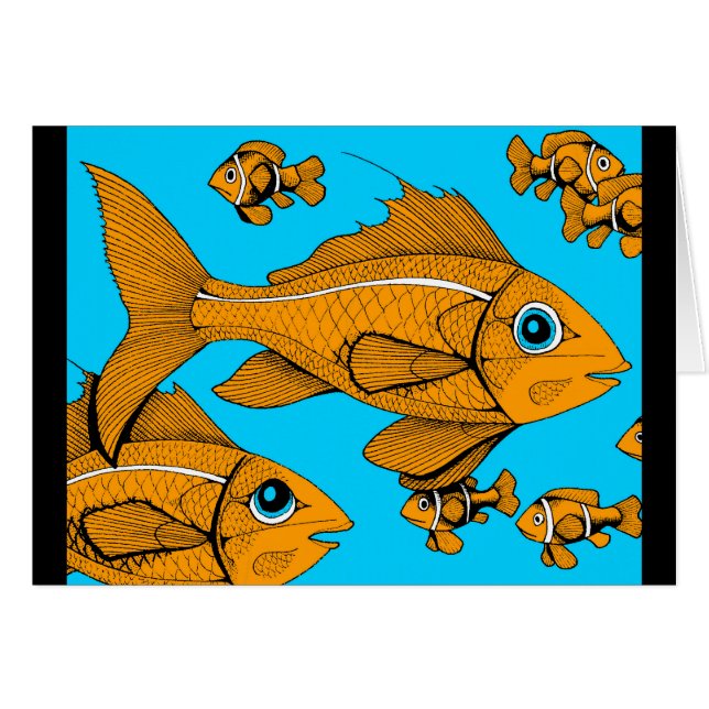 Orange Fish (Front Horizontal)