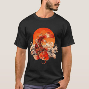 Orange Fish Koi T-Shirt
