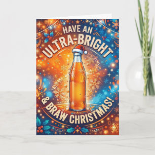 Orange Fizz Braw Christmas Card