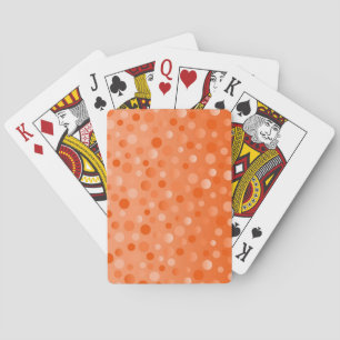Orange Fizz playing cards vertical